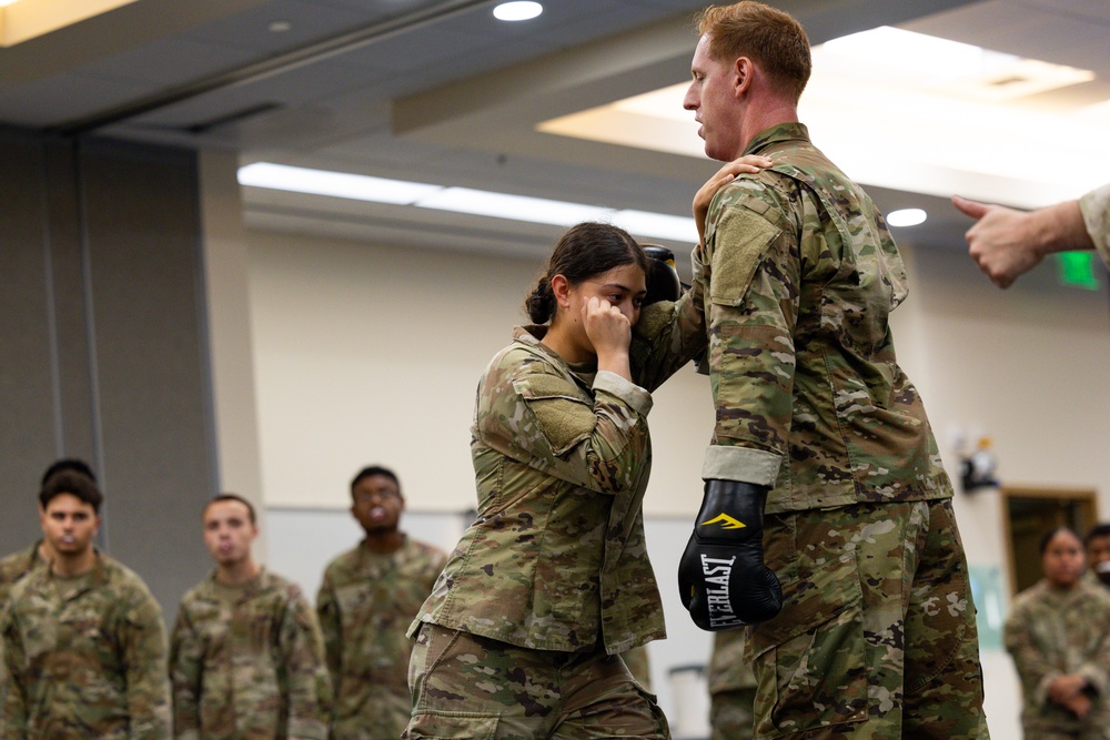Combatives Level One with the Army Public Affairs Student Center Company