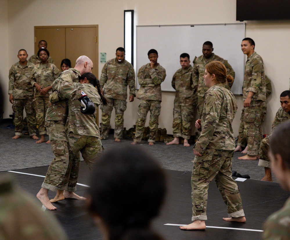 Combatives Level One with the Army Public Affairs Student Center Company