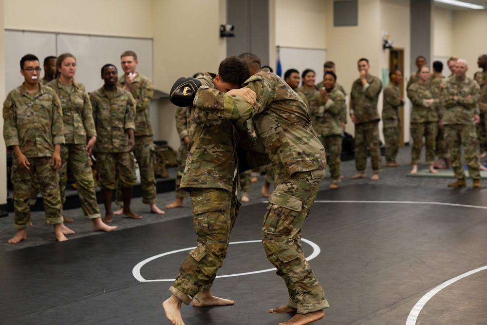 Combatives Level One with the Army Public Affairs Student Center Company
