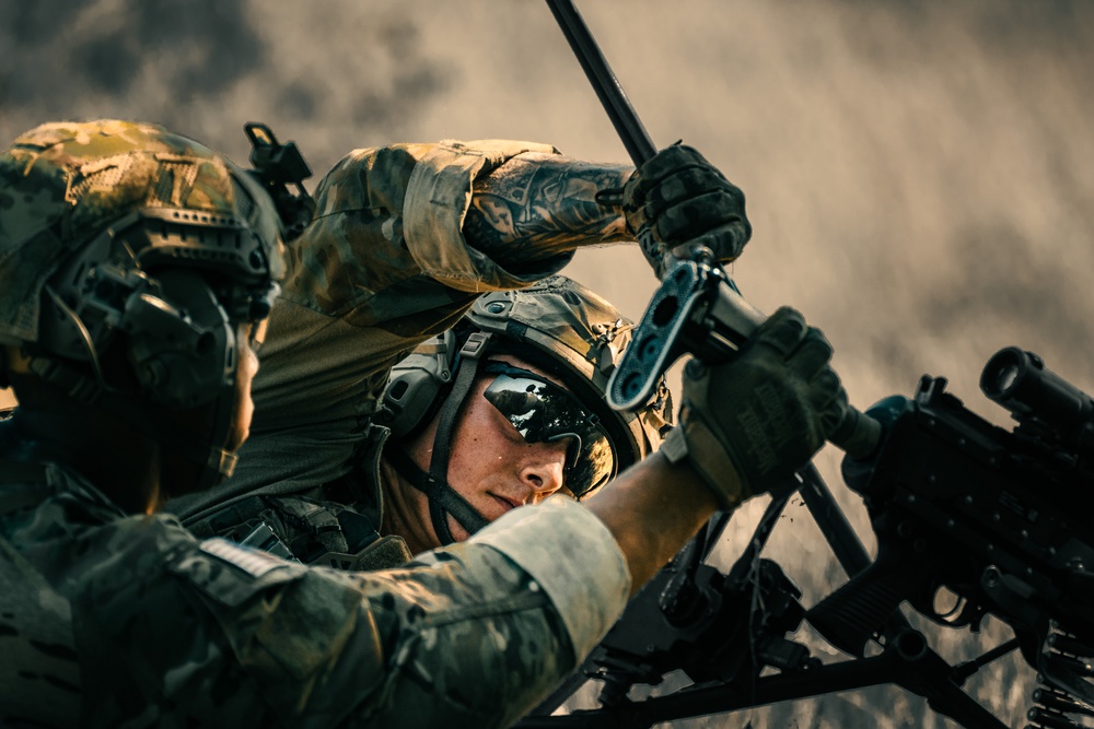 2nd Ranger Battalion Platoon Live Fire Training