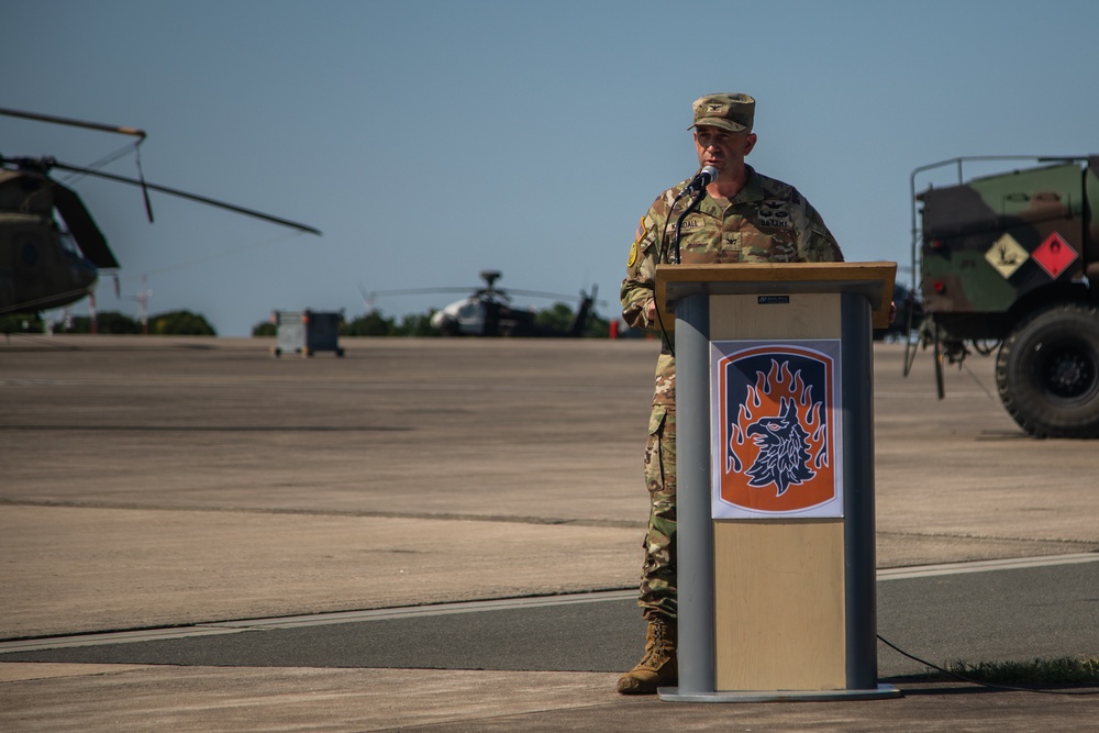 12th CAB conducts change of command ceremony