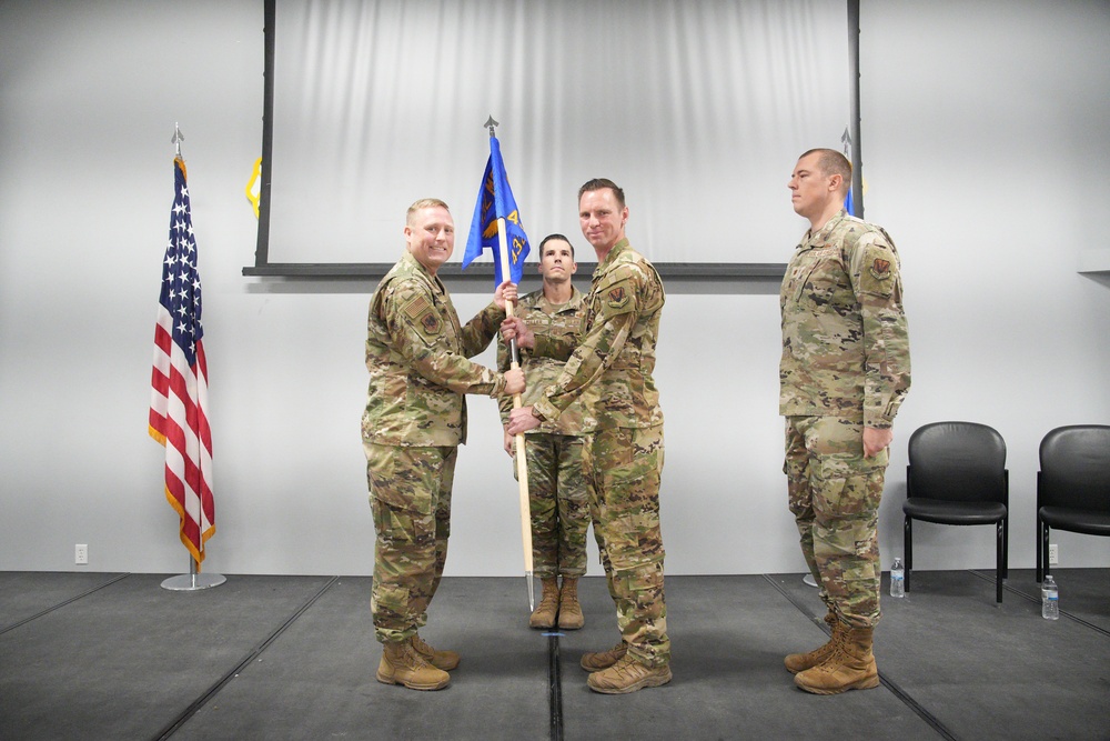432nd CS receives first communication officer to lead as commander