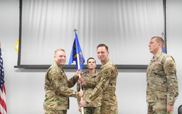 432nd CS receives first communication officer to lead as commander