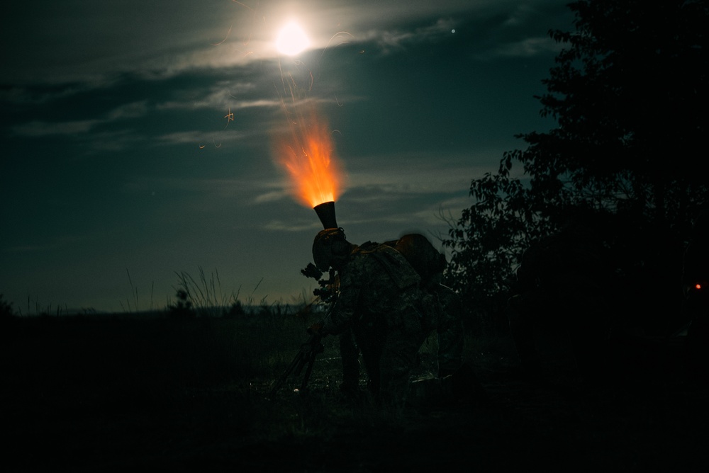 2nd Ranger Battalion Platoon Live Fire Training
