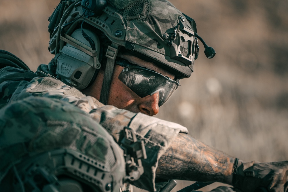 2nd Ranger Battalion Platoon Live Fire Training
