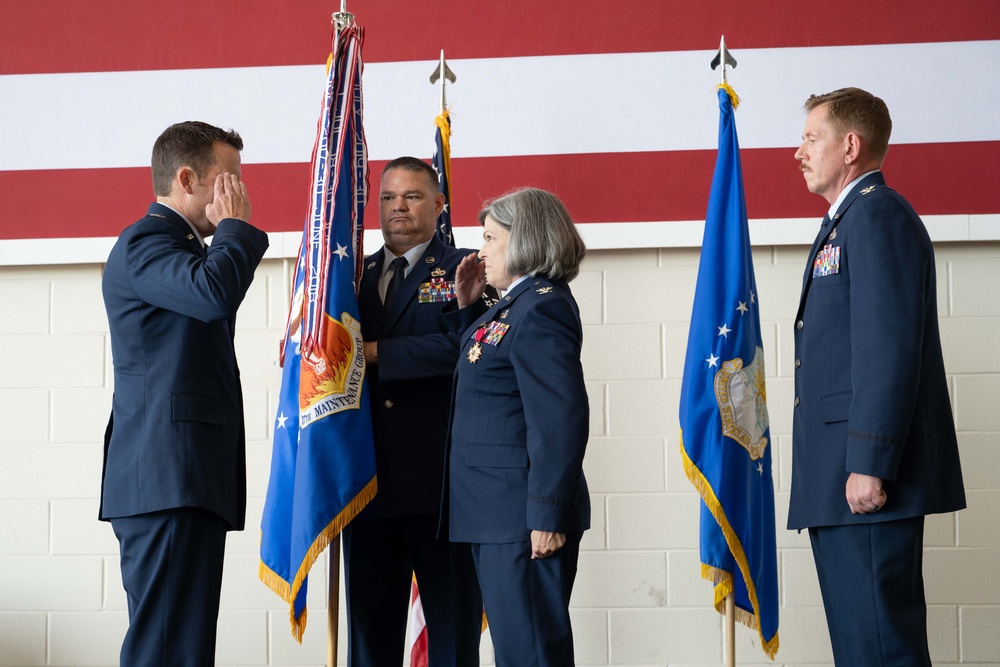 317 MXG hosts change of command ceremony