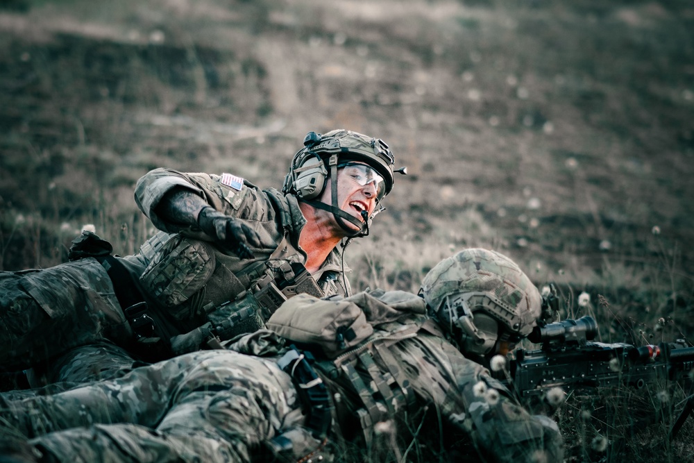 2nd Ranger Battalion Platoon Live Fire Training