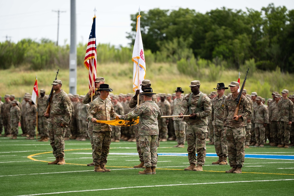 278th Armored Cavalry Regiment (ABCT) conducts deployment ceremony