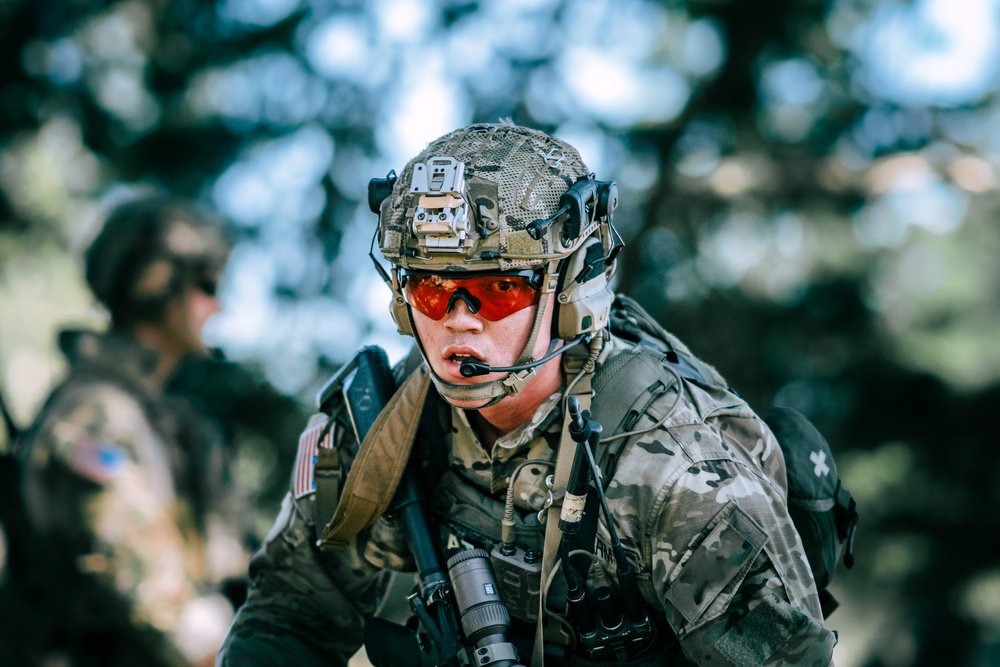 2nd Ranger Battalion Platoon Live Fire Training