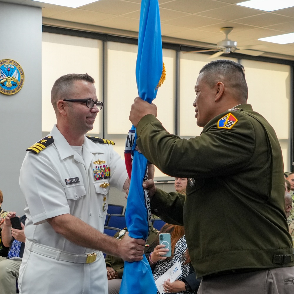 USMEPCOM’s Eastern Sector Holds Assumption of Command Ceremony