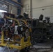 U.S. Soldiers conduct Stryker armored vehicle maintenance to support southern border mission