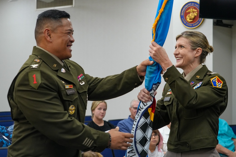 USMEPCOM’s Eastern Sector Holds Assumption of Command Ceremony
