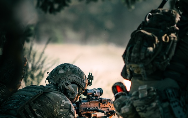 2nd Ranger Battalion Platoon Live Fire Training