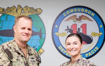 Commander, Submarine Squadron 11 Awards-At-Quarters