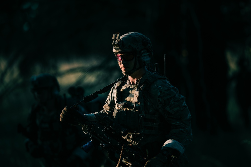 2nd Ranger Battalion Platoon Live Fire Training