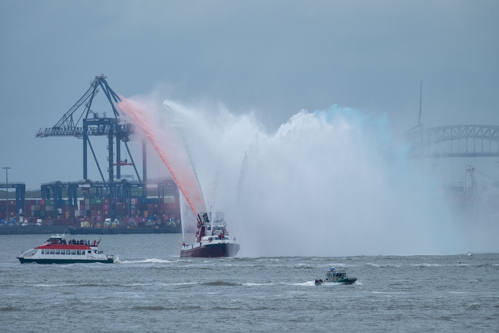 Fleet Week New York 2025 Kicks Off with Parade of Ships in New York Harbor