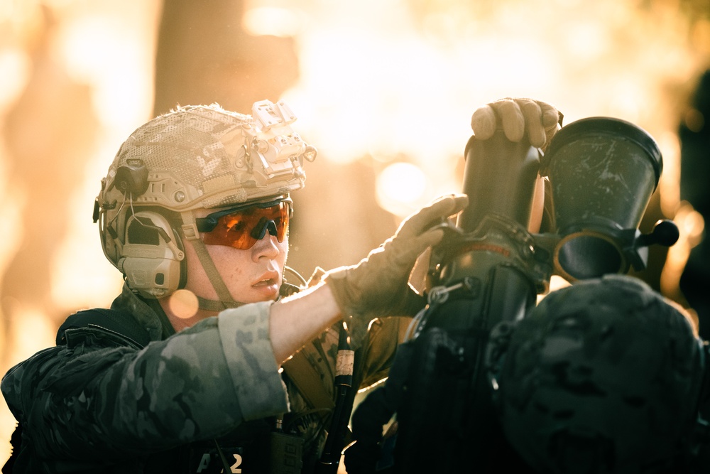2nd Ranger Battalion Platoon Live Fire Training