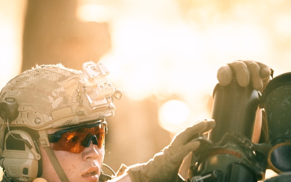 2nd Ranger Battalion Platoon Live Fire Training