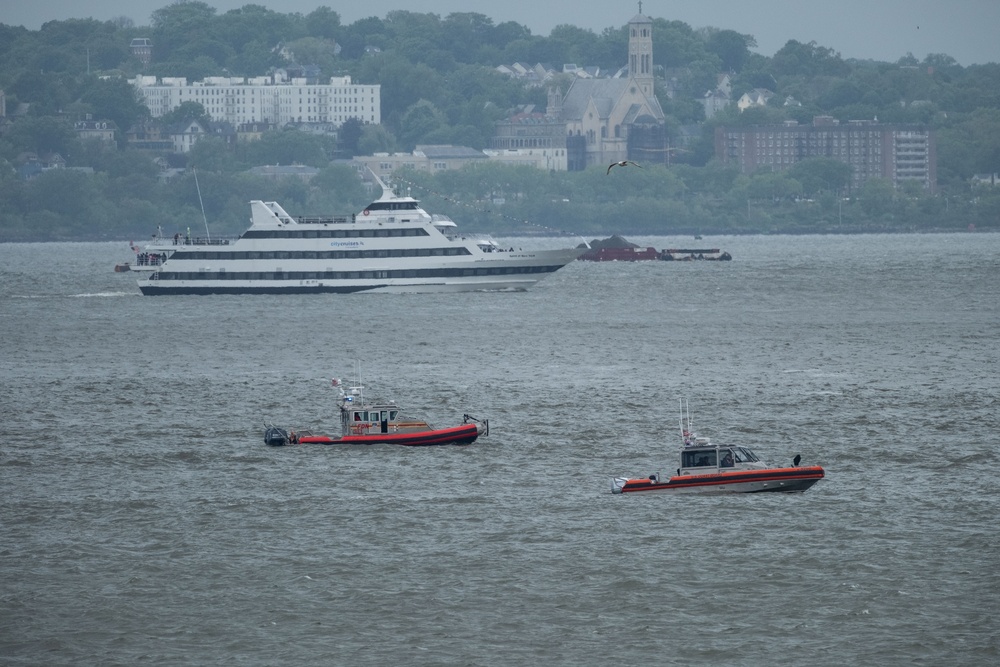 Fleet Week New York 2025 Kicks Off with Parade of Ships in New York Harbor