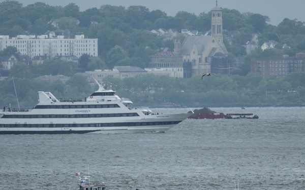 Fleet Week New York 2025 Kicks Off with Parade of Ships in New York Harbor
