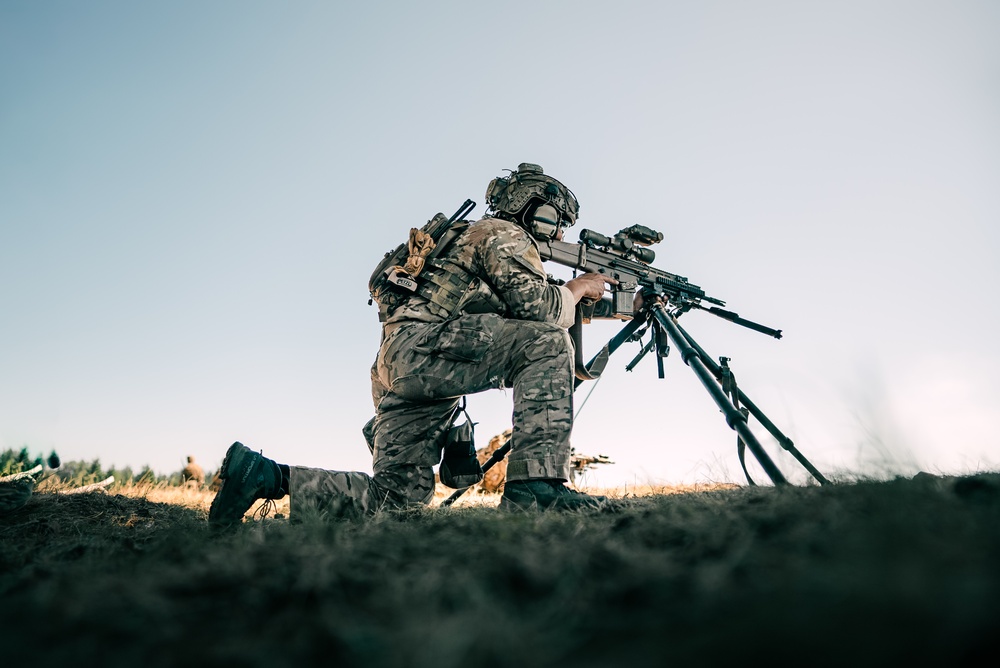 2nd Ranger Battalion Platoon Live Fire Training