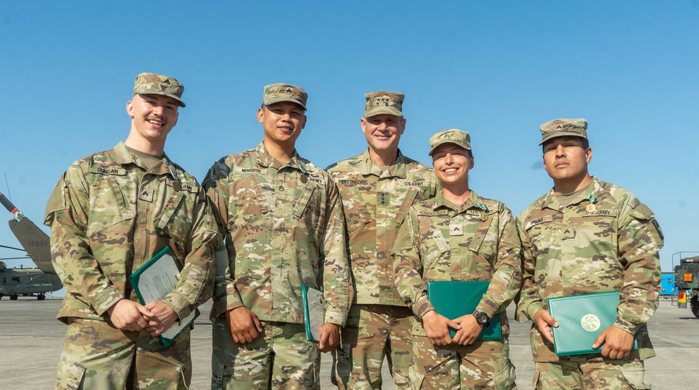 12th CAB conduct change of command ceremony
