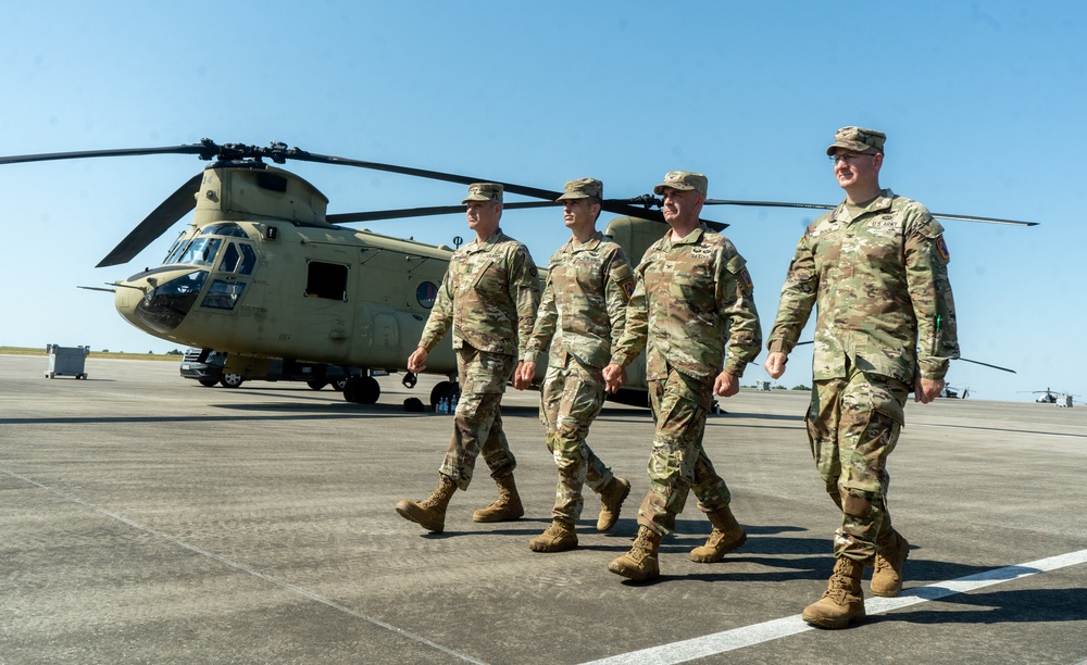 12th CAB conduct change of command ceremony