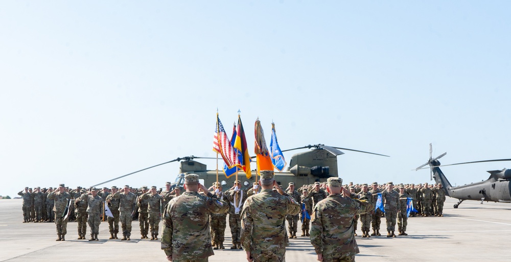 12th CAB conduct change of command ceremony