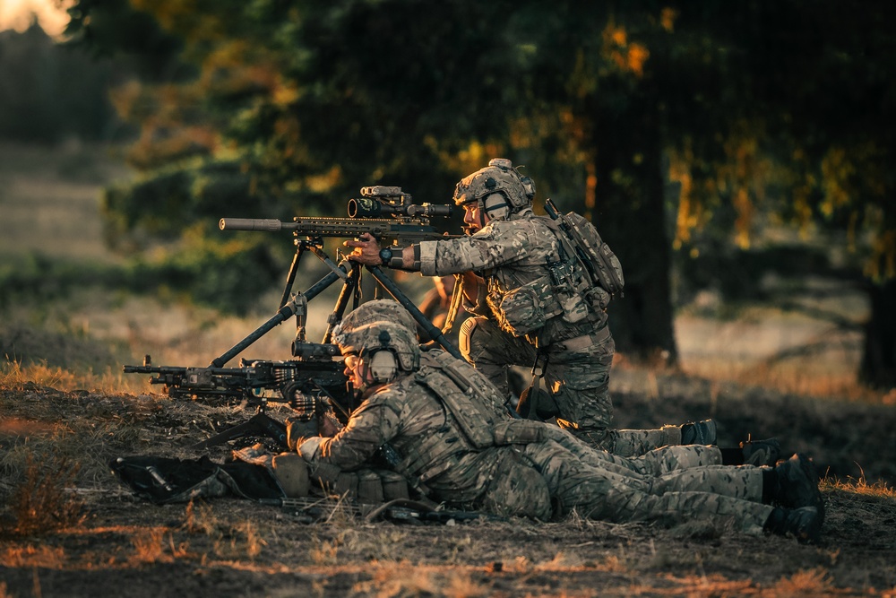 2nd Ranger Battalion Platoon Live Fire Training