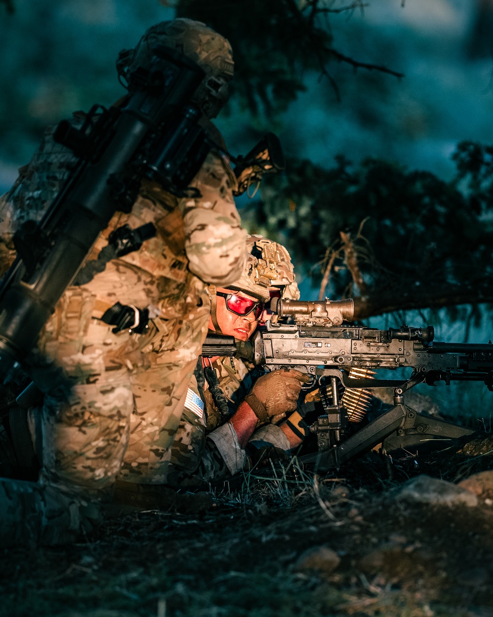 2nd Ranger Battalion Platoon Live Fire Training