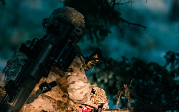 2nd Ranger Battalion Platoon Live Fire Training