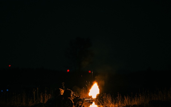 2nd Ranger Battalion Platoon Live Fire Training