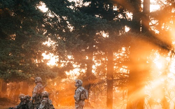 2nd Ranger Battalion Platoon Live Fire Training