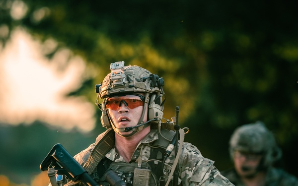 2nd Ranger Battalion Platoon Live Fire Training