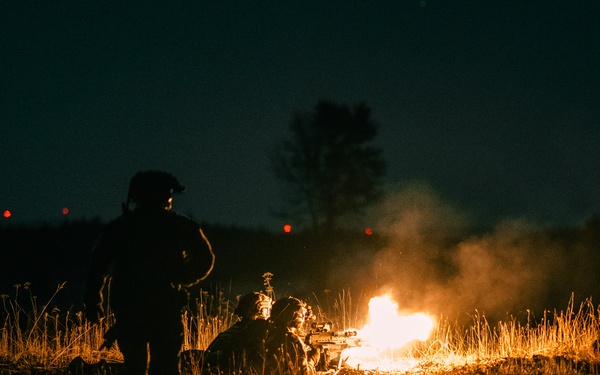 2nd Ranger Battalion Platoon Live Fire Training