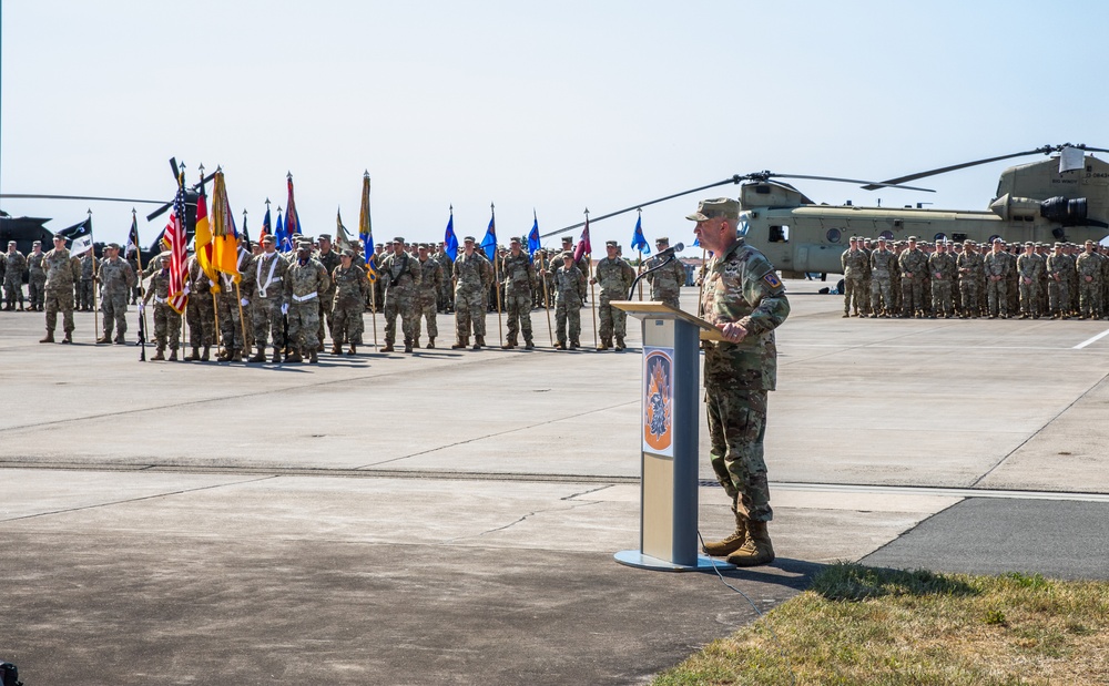 12th CAB conducts change of command ceremony