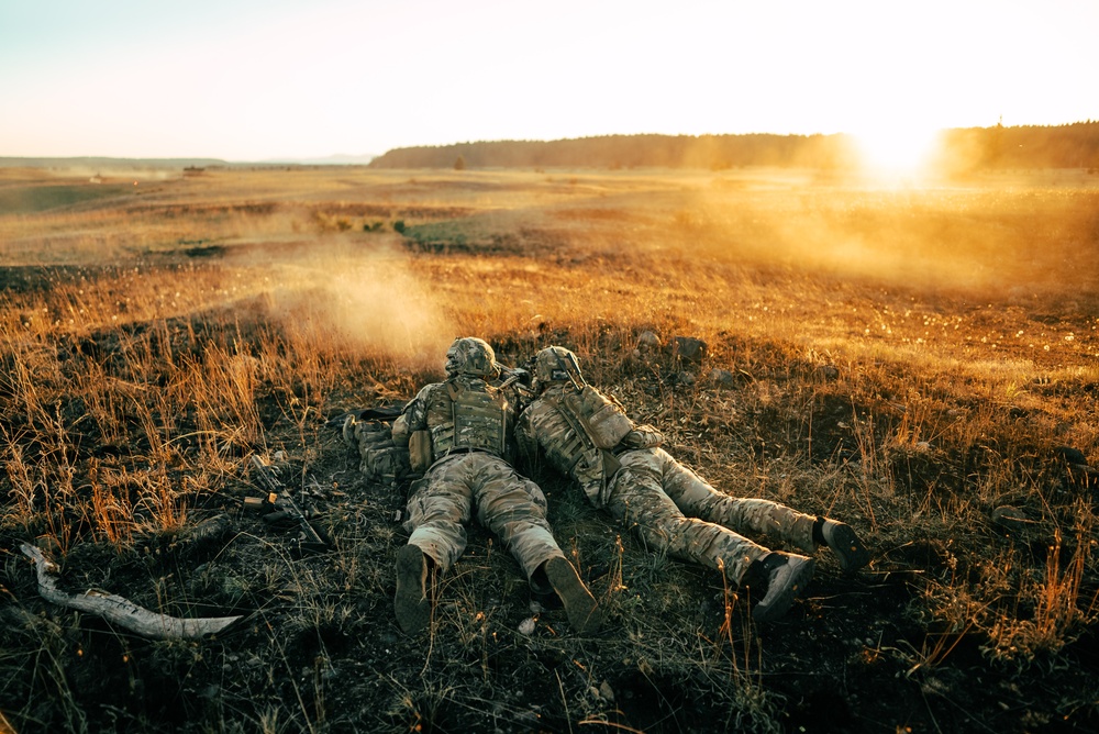 2nd Ranger Battalion Platoon Live Fire Training