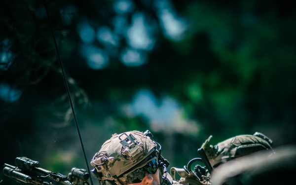 2nd Ranger Battalion Platoon Live Fire Training