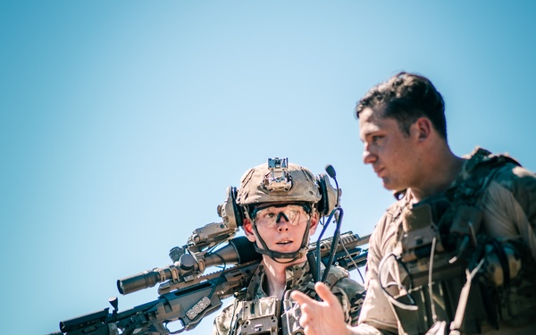 2nd Ranger Battalion Platoon Live Fire Training