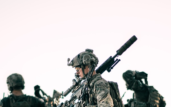 2nd Ranger Battalion Platoon Live Fire Training