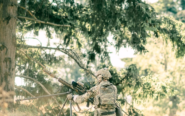 2nd Ranger Battalion Platoon Live Fire Training