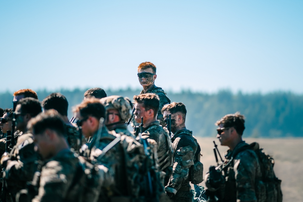 2nd Ranger Battalion Platoon Live Fire Training