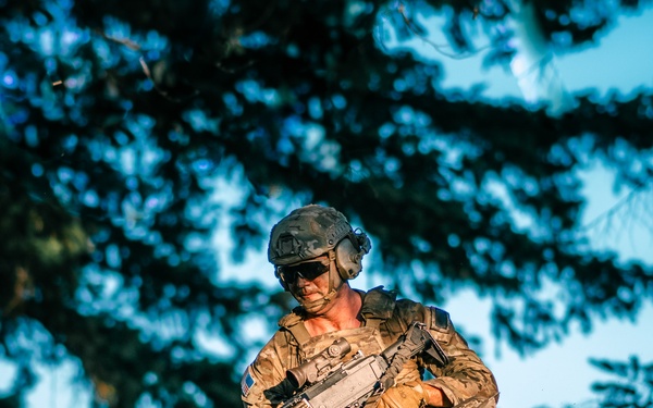 2nd Ranger Battalion Platoon Live Fire Training