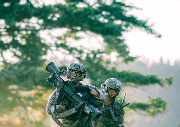 2nd Ranger Battalion Platoon Live Fire Training