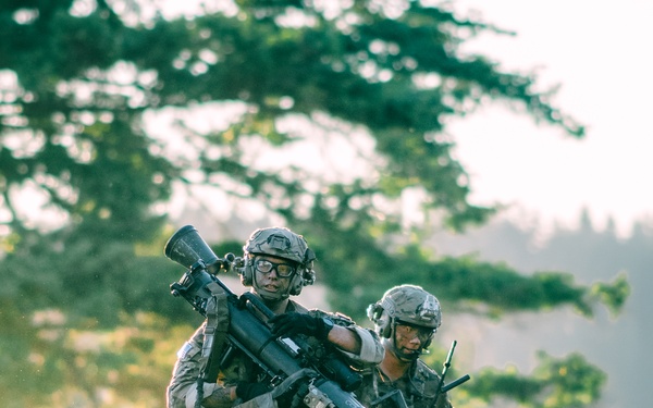 2nd Ranger Battalion Platoon Live Fire Training