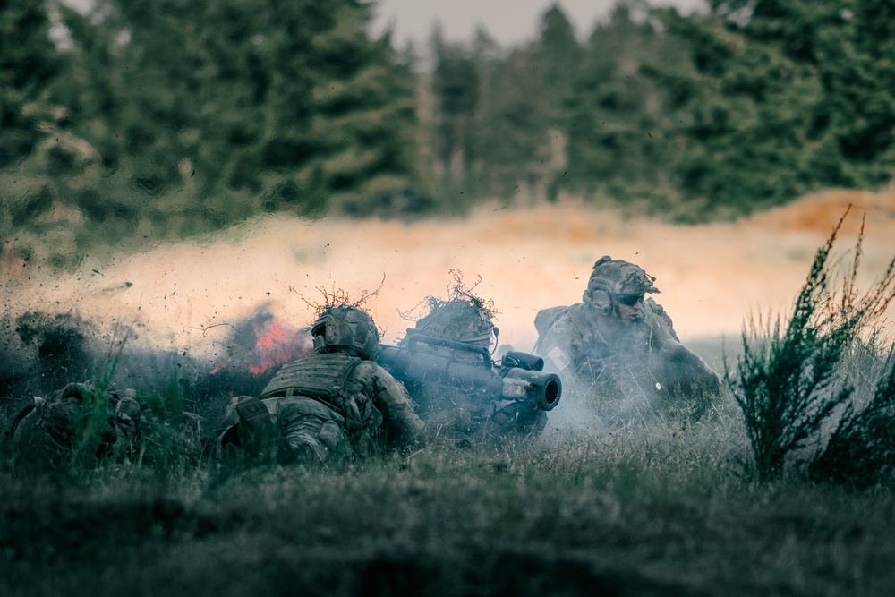 2nd Ranger Battalion Platoon Live Fire Training