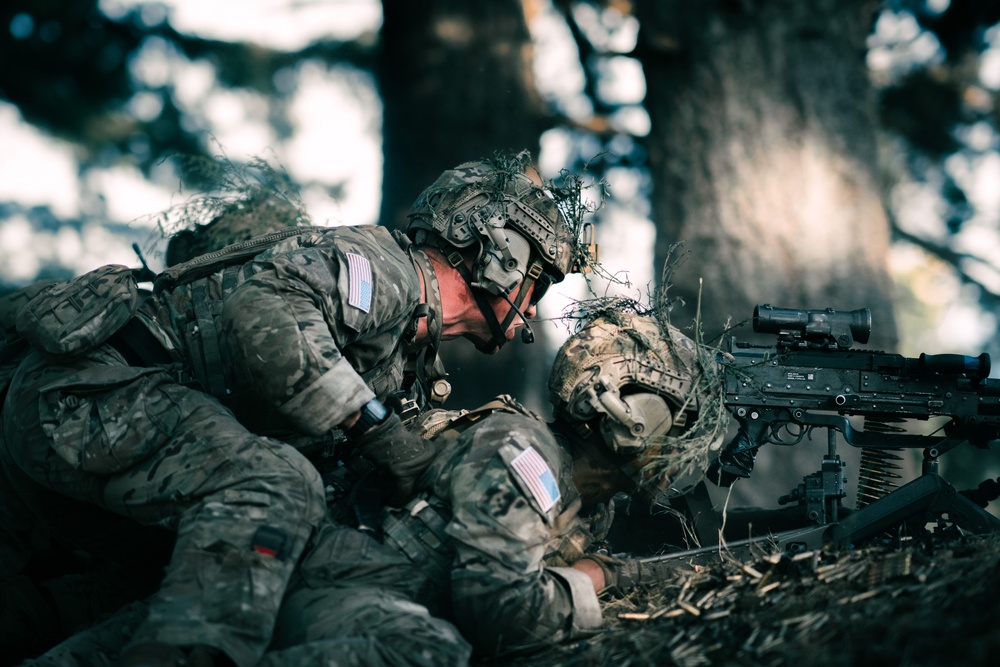 2nd Ranger Battalion Platoon Live Fire Training