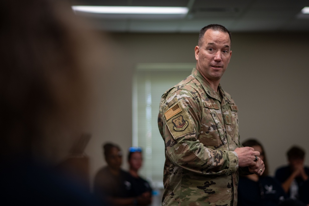 Future Airmen and Guardians tour MacDill AFB