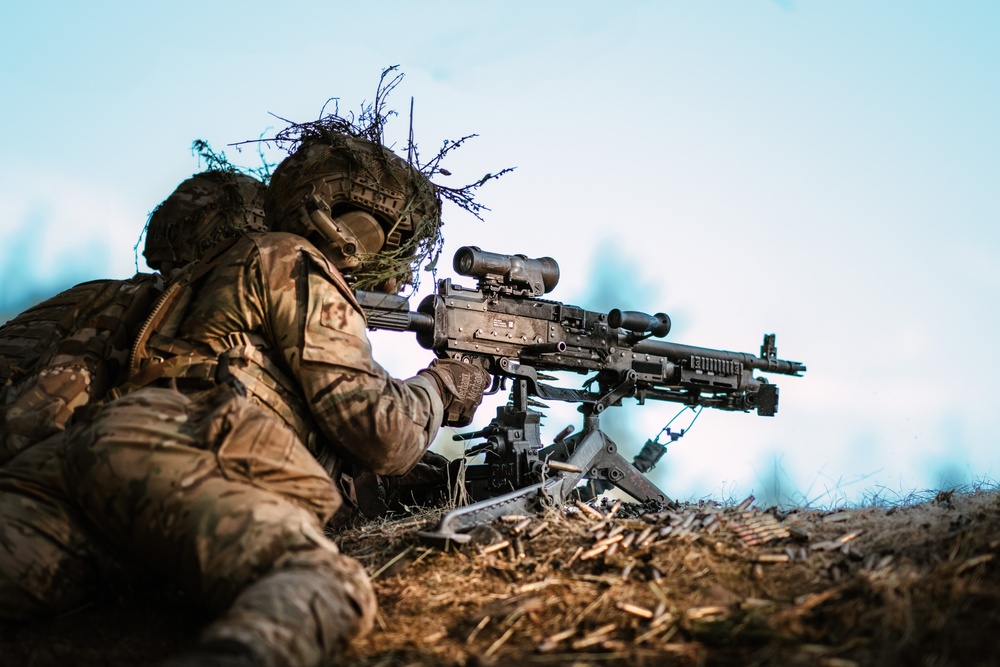 2nd Ranger Battalion Platoon Live Fire Training