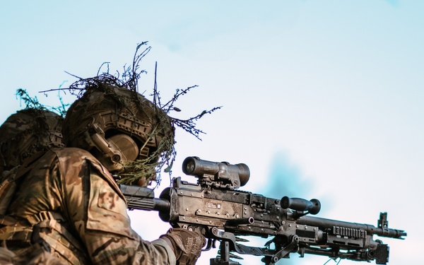 2nd Ranger Battalion Platoon Live Fire Training